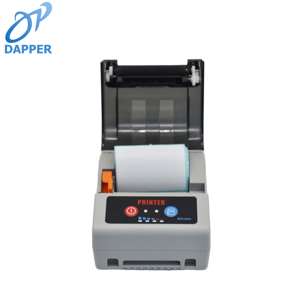 Bluetooth Portable Thermal Receipt Printer 58Mm - Portable Industrial Printer with Auto Cutter