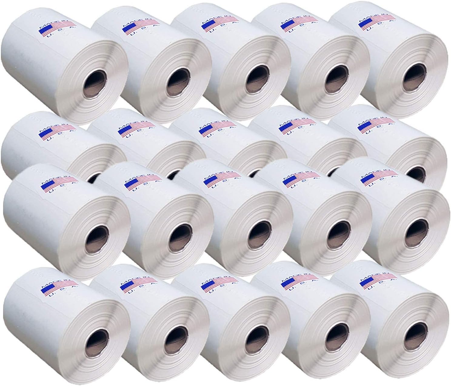 Thermal Shipping Label Roll 4X6 500 - 20 Rolls of 250 (USA Made)