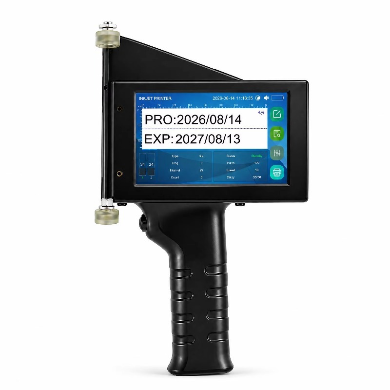10cm Large Format TIJ Handheld - đánh giá và giá Handheld Inkjet Date Code Printer Gun