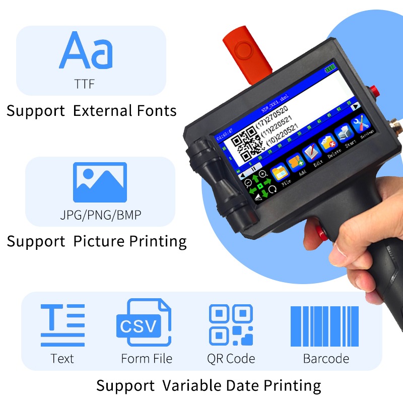New Upgrade Expiry Date Code M - đánh giá và giá Handheld Inkjet Date Code Printer Gun