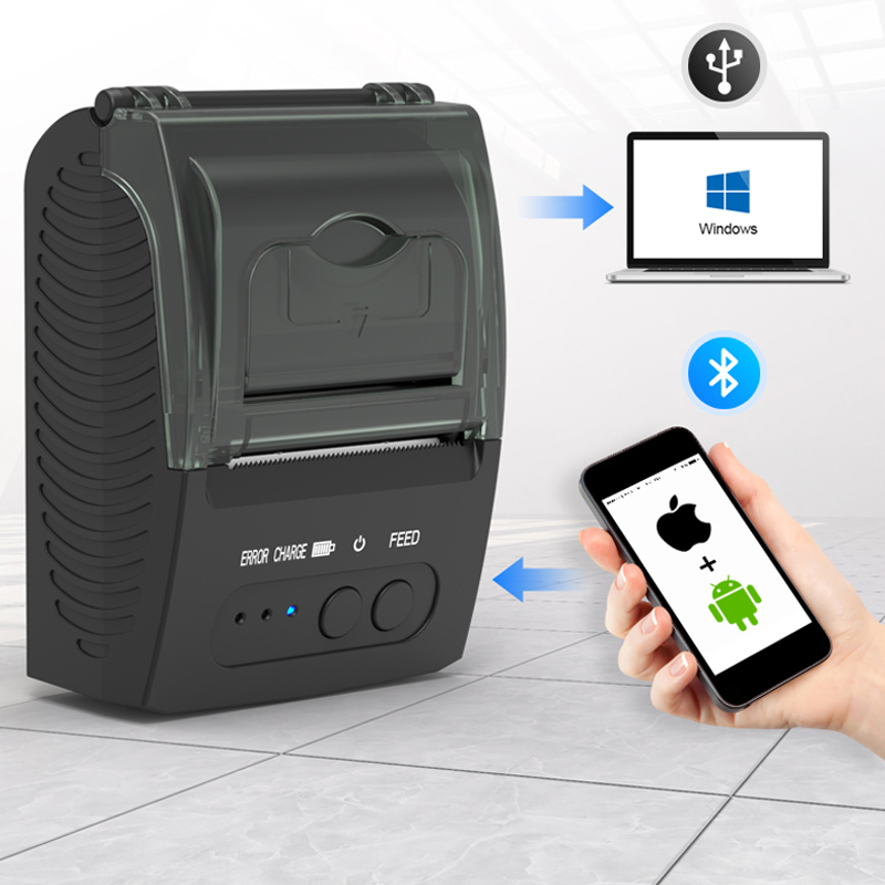Portable 58mm Bluetooth Therma - đánh giá và giá Bluetooth Portable Thermal Receipt Printer 58Mm