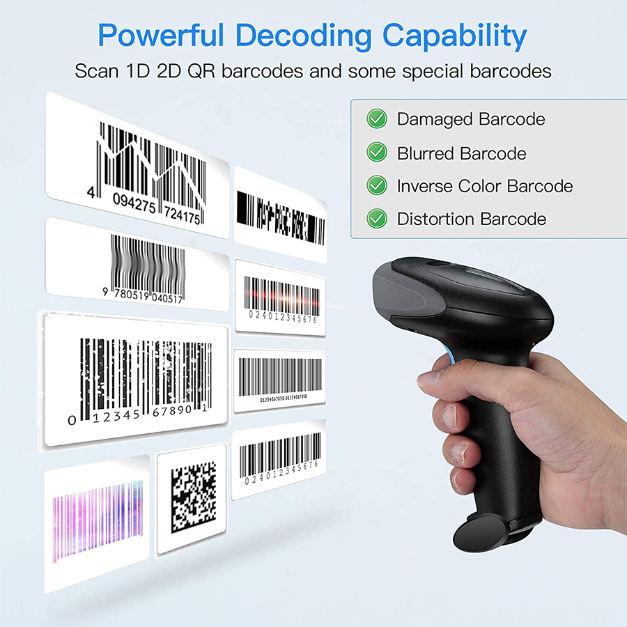 Yokoscan Factory Brand Laser 1 - đánh giá và giá Wireless Barcode Scanner 2D Qr Laser