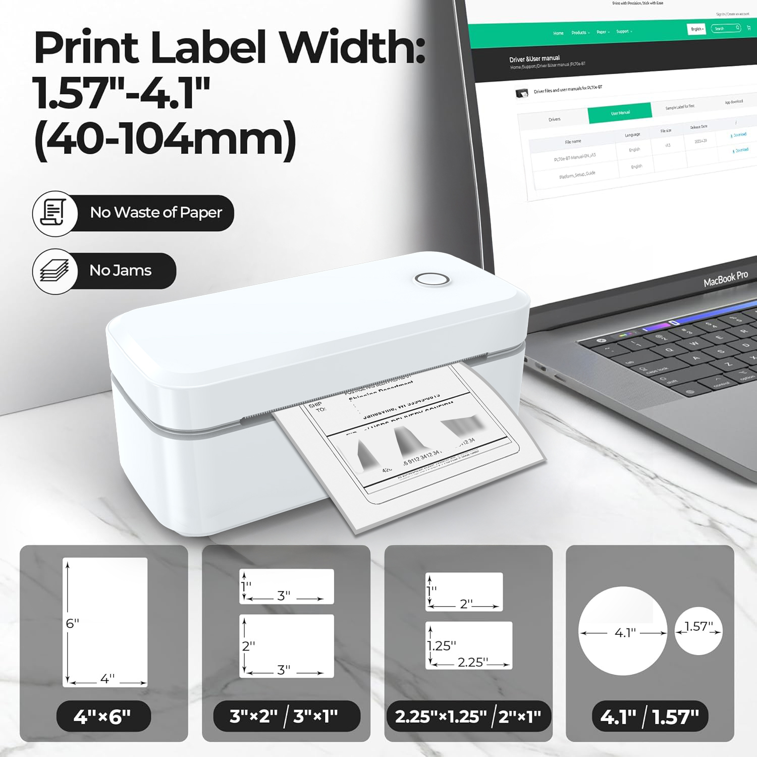 Marklife X4 Bluetooth Thermal  - đánh giá và giá Thermal Label Printer 4X6 Shipping