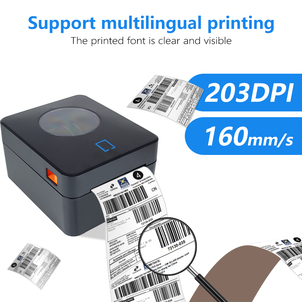 Direct Thermal Bluetooth POS P - đánh giá và giá Barcode Printer Direct Thermal 110Mm