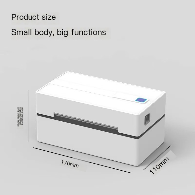 110mm 4 X 6 Inch  Inkless Dire - đánh giá và giá Barcode Printer Direct Thermal 110Mm