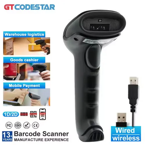 GTCODESTAR Handheld Wireless B - đánh giá và giá Wireless Barcode Scanner 2D Qr Laser