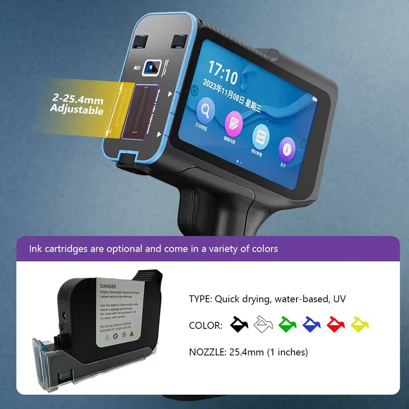 A9 Handheld Inkjet Printer 300 - đánh giá và giá Handheld Inkjet Date Code Printer Gun