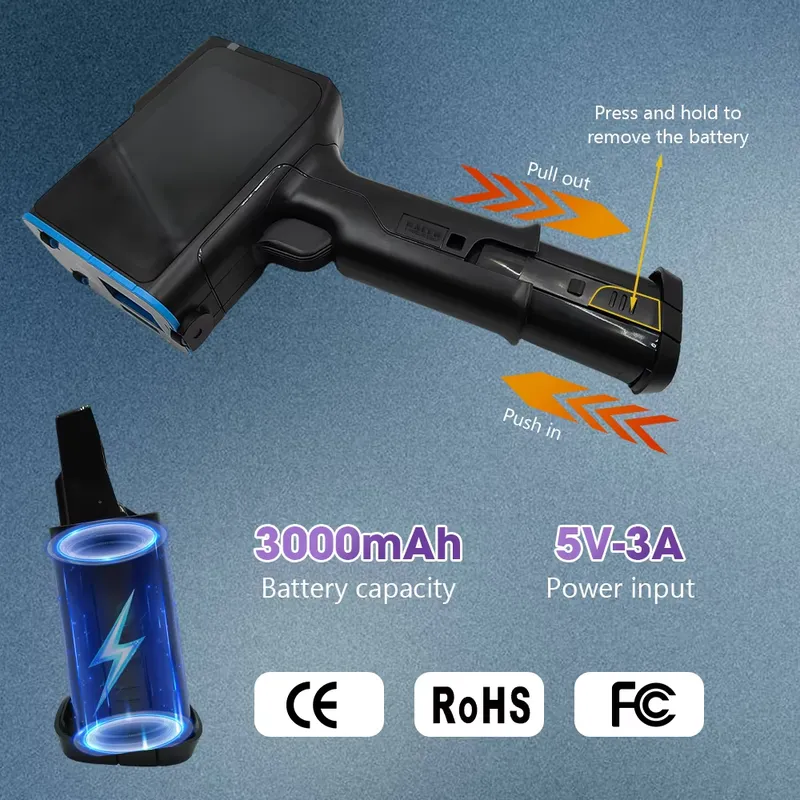A9 Handheld Inkjet Printer 300 - đánh giá và giá Handheld Inkjet Date Code Printer Gun