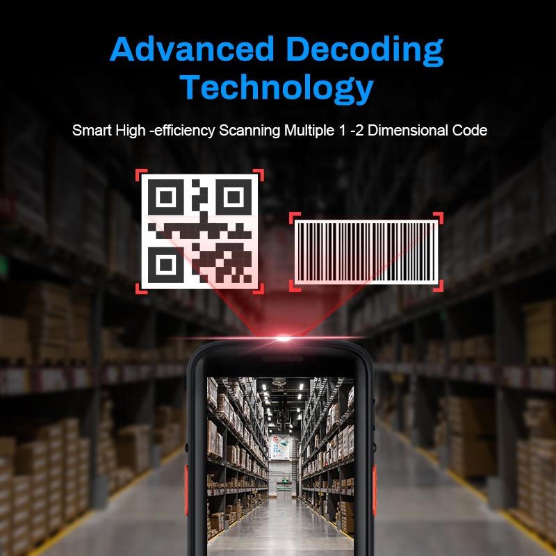 Android 9.0 4G NFC Rugged Wire - đánh giá và giá Handheld Pda Scanner Android Barcode