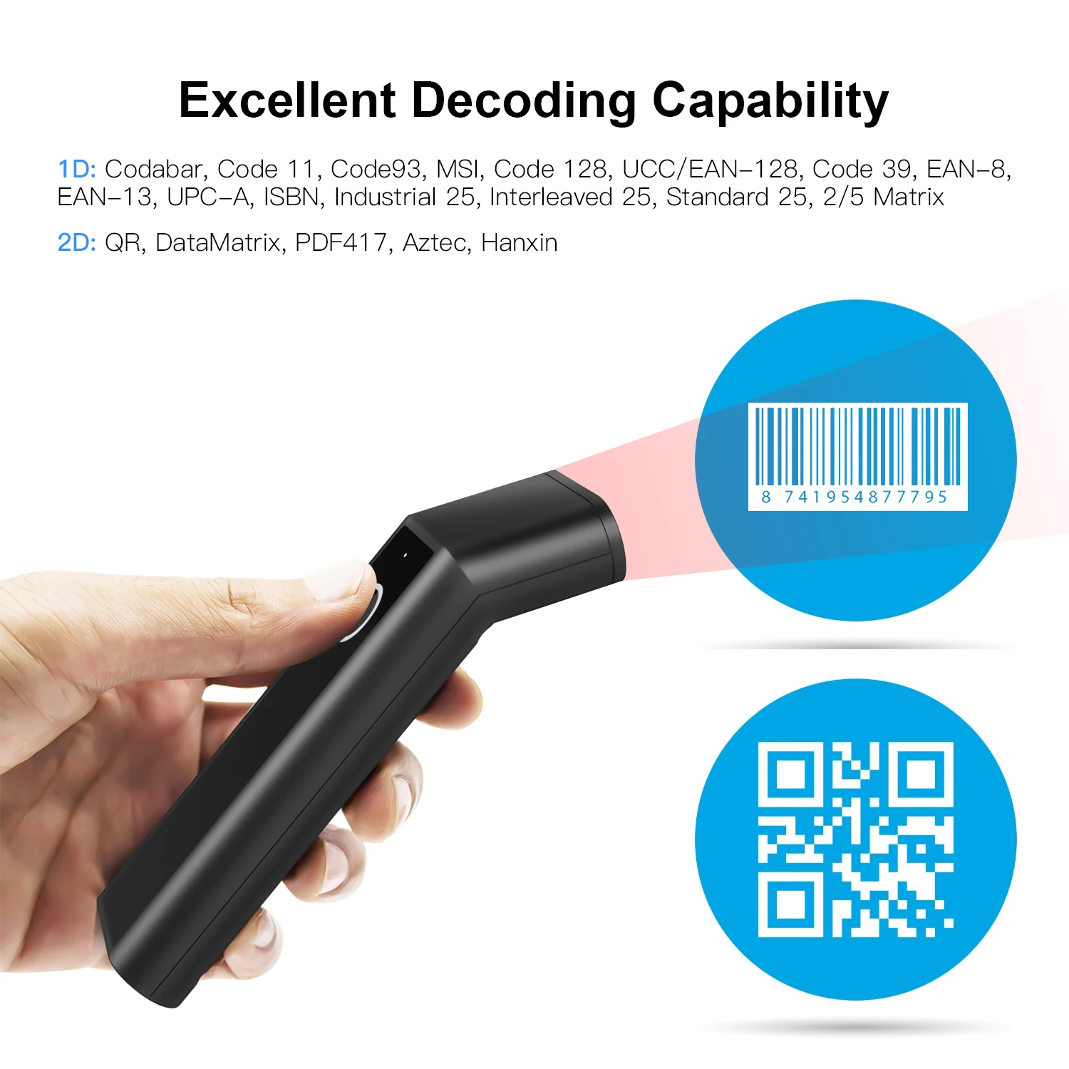 Industrial Rugged Long Range W - đánh giá và giá Wireless Barcode Scanner 2D Qr Laser