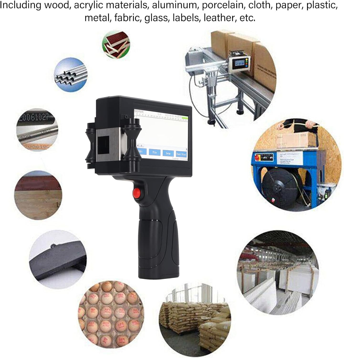 Handheld Inkjet Printer Gun, Q - đánh giá và giá Handheld Inkjet Date Code Printer Gun