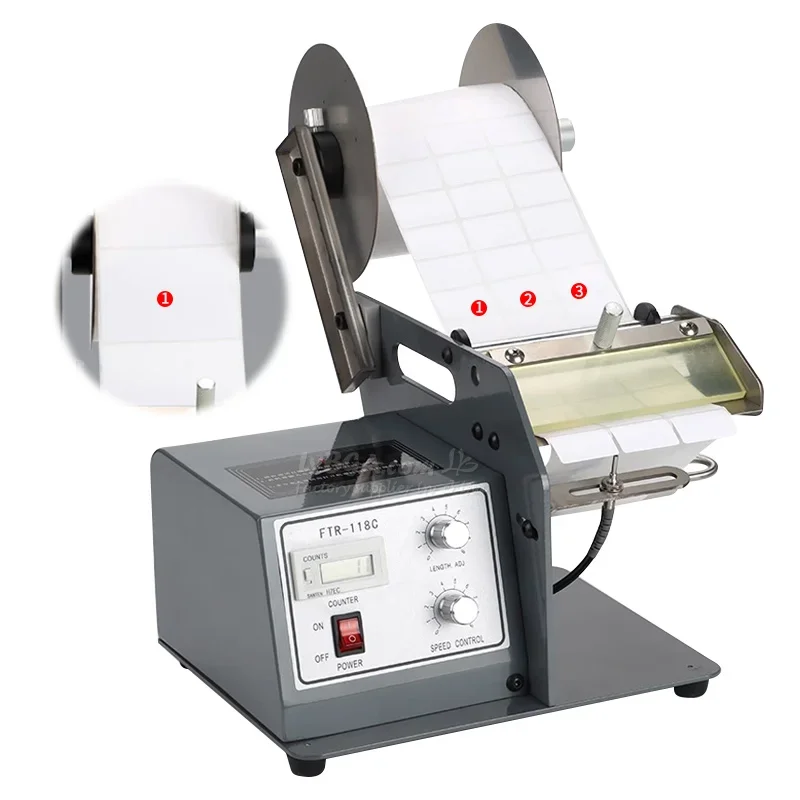 Fiber Induction Sticker Label  - đánh giá và giá Label Dispenser Electric Peel Machine