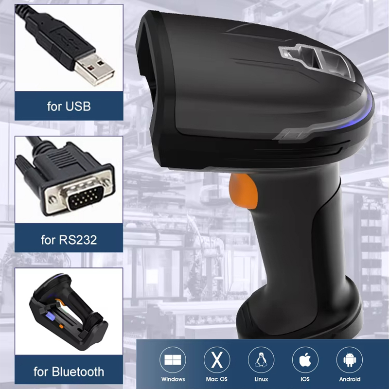 Laser High Speed Portable 2d B - đánh giá và giá Wireless Barcode Scanner 2D Qr Laser