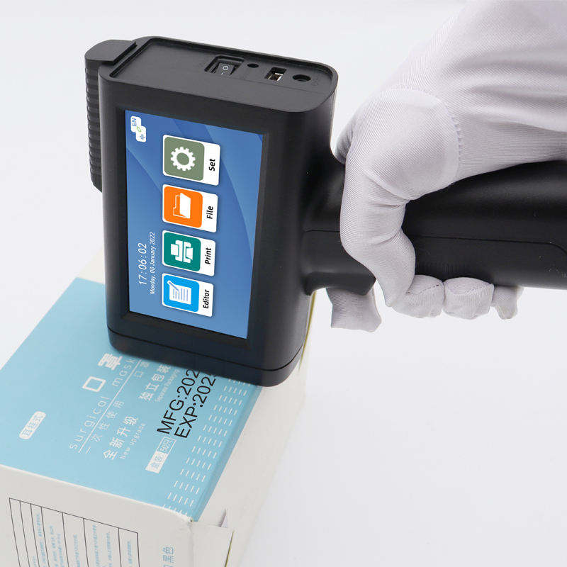 M20 25.4mm Handheld Inkjet Pri - đánh giá và giá Handheld Inkjet Date Code Printer Gun