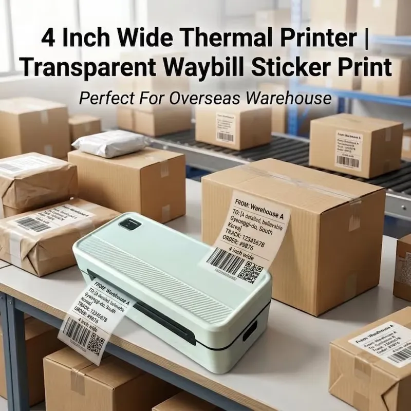 4 Inch USB Wireless Port Direc - đánh giá và giá Barcode Printer Direct Thermal 110Mm
