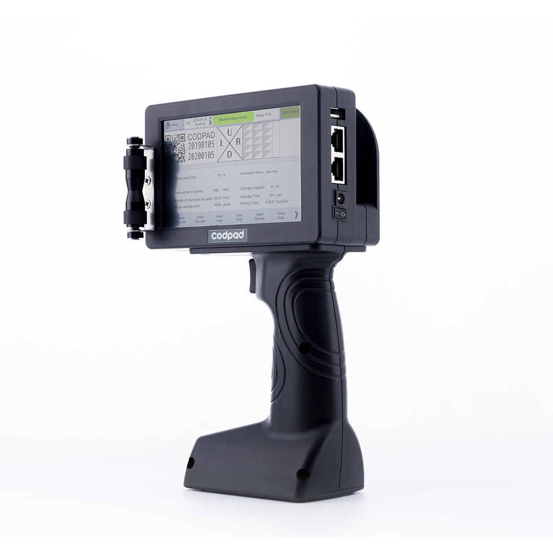 DOCOD T110-H 12.7MM Handheld&O - đánh giá và giá Handheld Inkjet Date Code Printer Gun