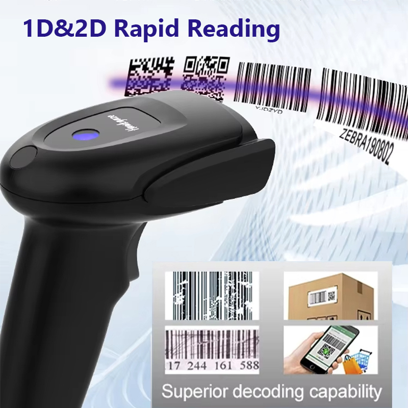 1D 2D QR Wireless Barcode Scan - đánh giá và giá Wireless Barcode Scanner 2D Qr Laser