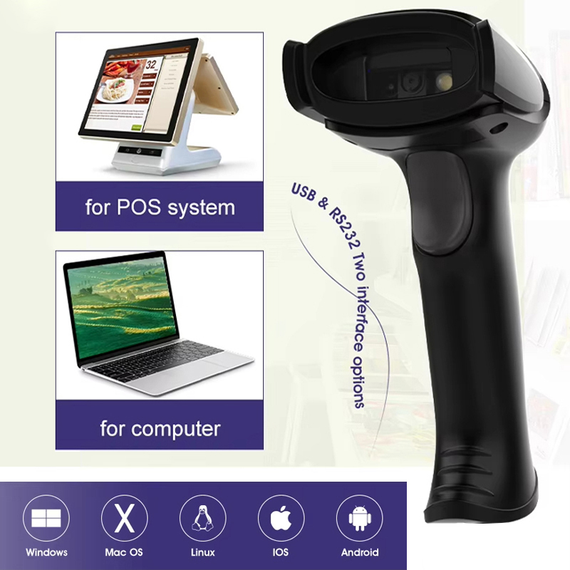 1D 2D QR Wireless Barcode Scan - đánh giá và giá Wireless Barcode Scanner 2D Qr Laser