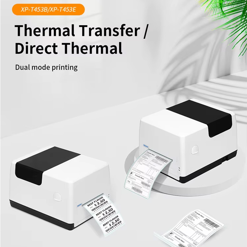XP-T453B T453E Thermal Transfe - đánh giá và giá Barcode Printer Direct Thermal 110Mm