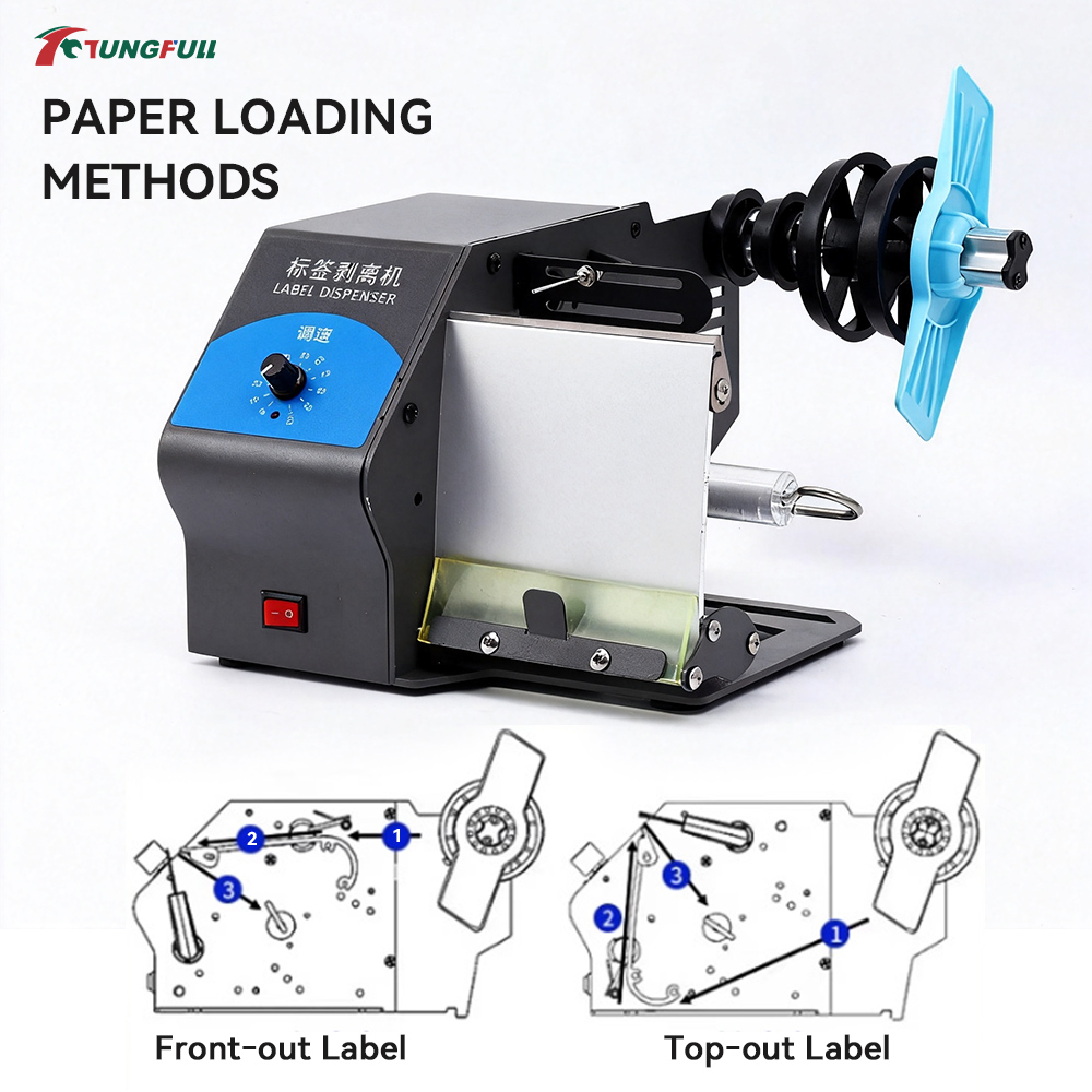 TUNGFULL Automatic Label Dispe - đánh giá và giá Label Dispenser Electric Peel Machine