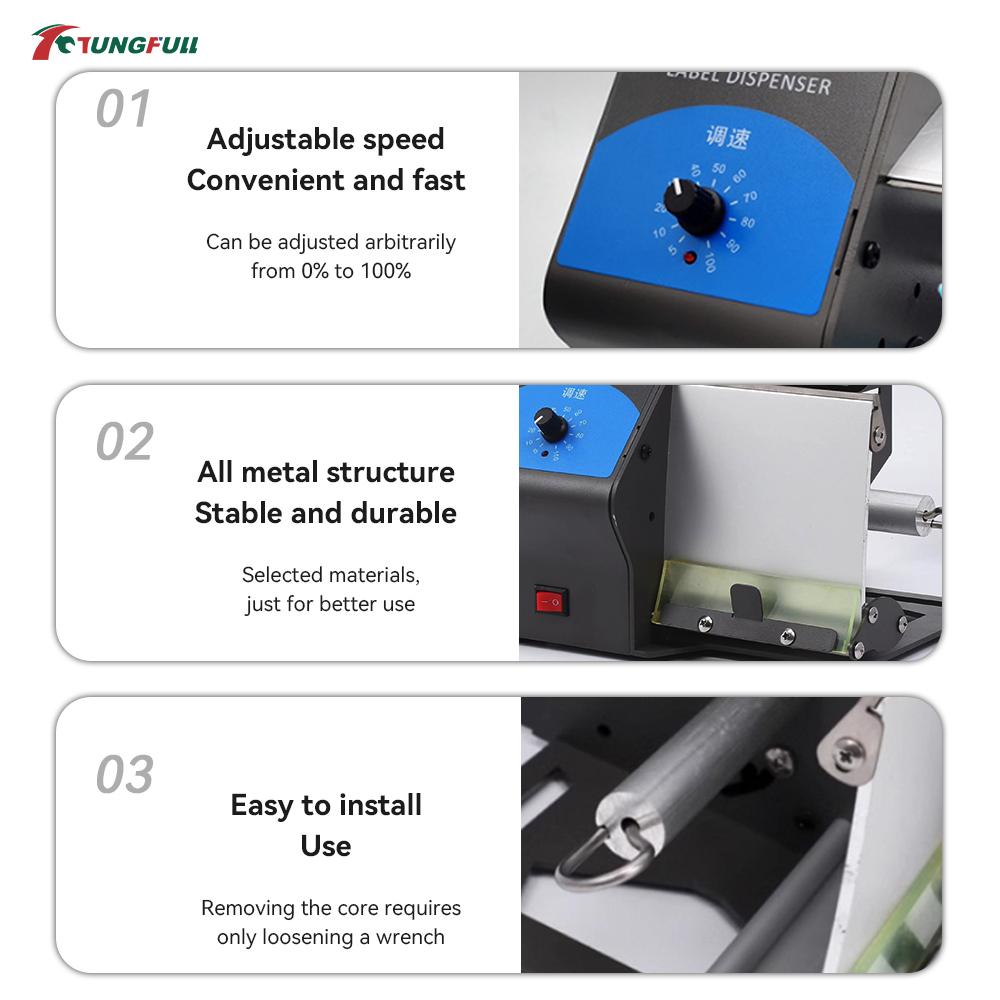 TUNGFULL Automatic Label Dispe - đánh giá và giá Label Dispenser Electric Peel Machine