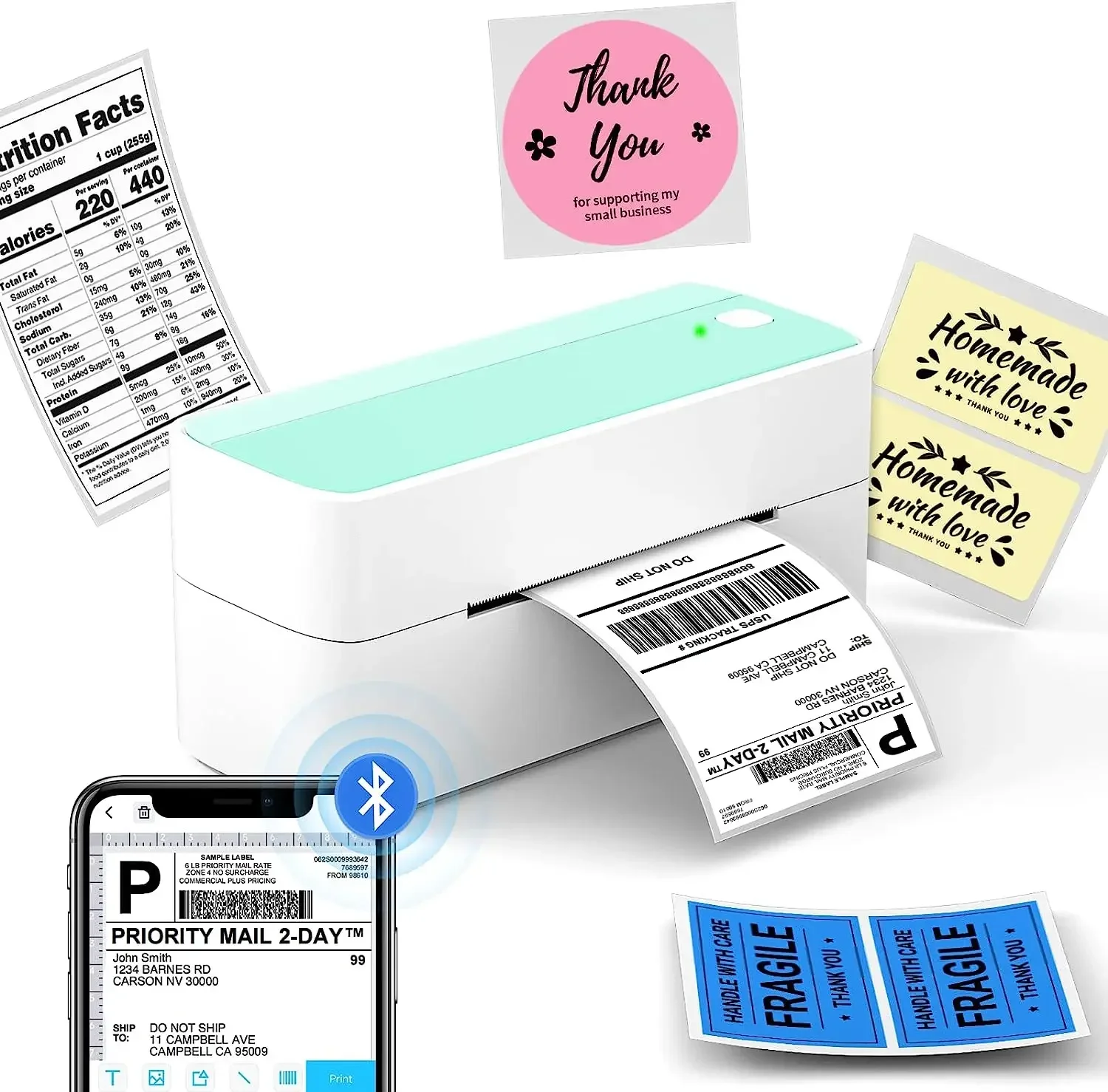 2026/Direct Thermal printer la - đánh giá và giá Thermal Label Printer 4X6 Shipping