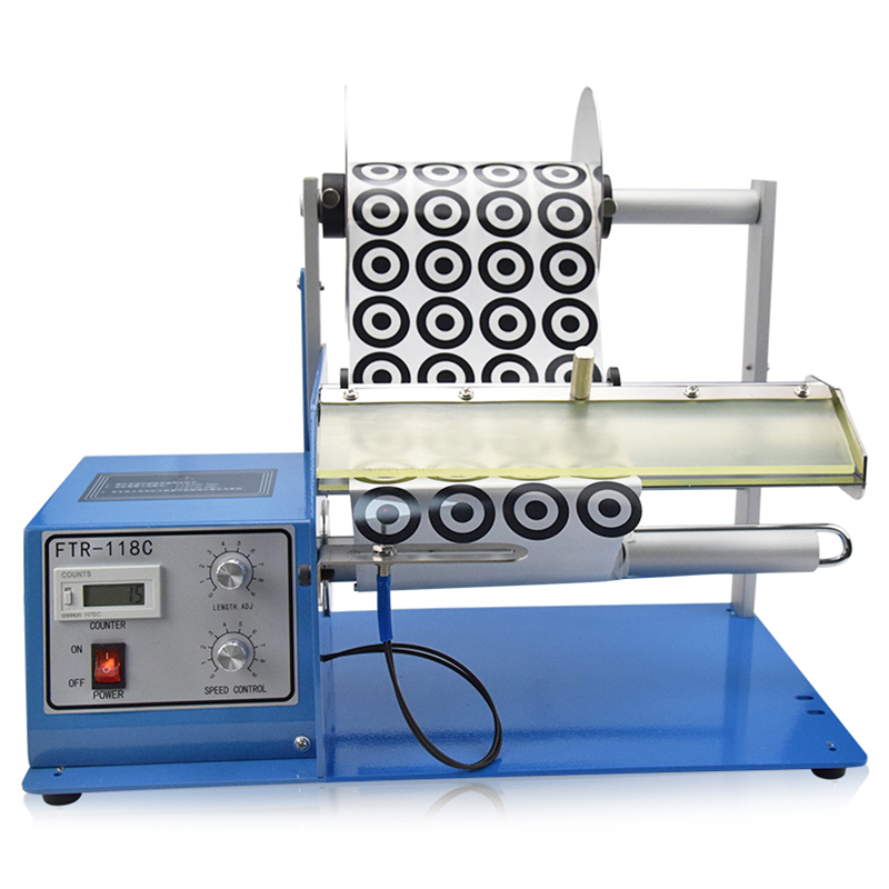 10-250mm Width FTR-118C Electr - đánh giá và giá Label Dispenser Electric Peel Machine