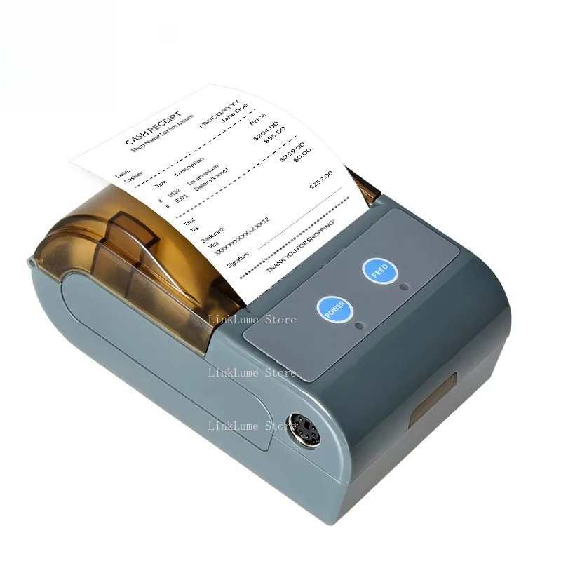 QS-5803 RS232 USB and Bluetoot - đánh giá và giá Bluetooth Portable Thermal Receipt Printer 58Mm