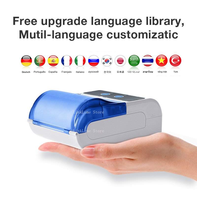 QS-5803 RS232 USB and Bluetoot - đánh giá và giá Bluetooth Portable Thermal Receipt Printer 58Mm