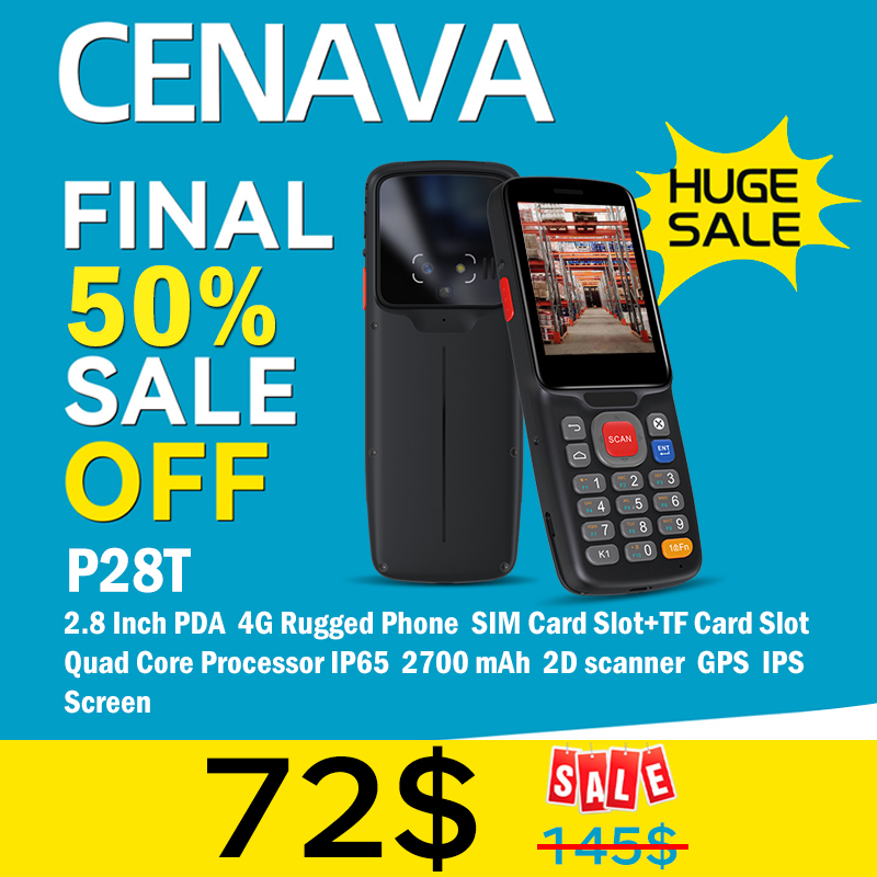 CENAVA Android 9 Handheld Pda  - đánh giá và giá Handheld Pda Scanner Android Barcode