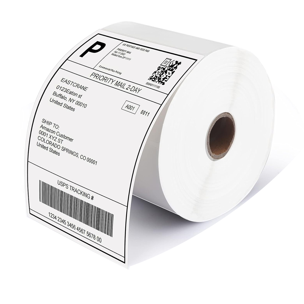 4x6 Inch Direct Thermal Labels - đánh giá và giá Thermal Shipping Label Roll 4X6 500