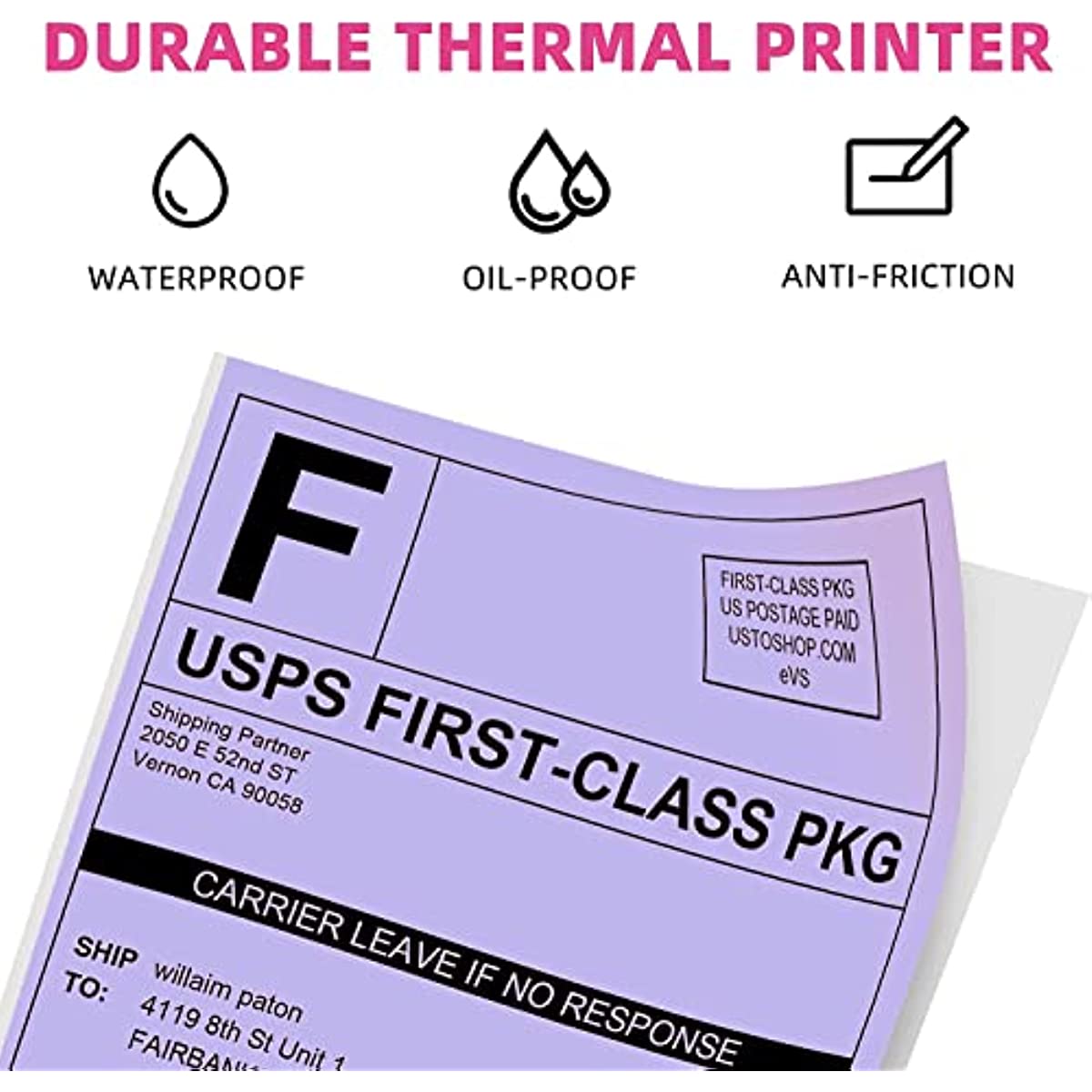 Phomemo 4x6 Thermal Labels for - đánh giá và giá Thermal Label Printer 4X6 Shipping