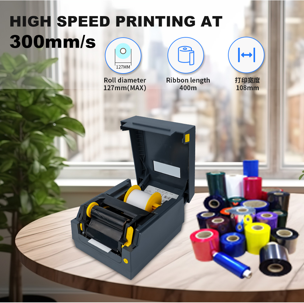 110mm Thermal Transfer Label P - đánh giá và giá Thermal Label Printer 4X6 Shipping