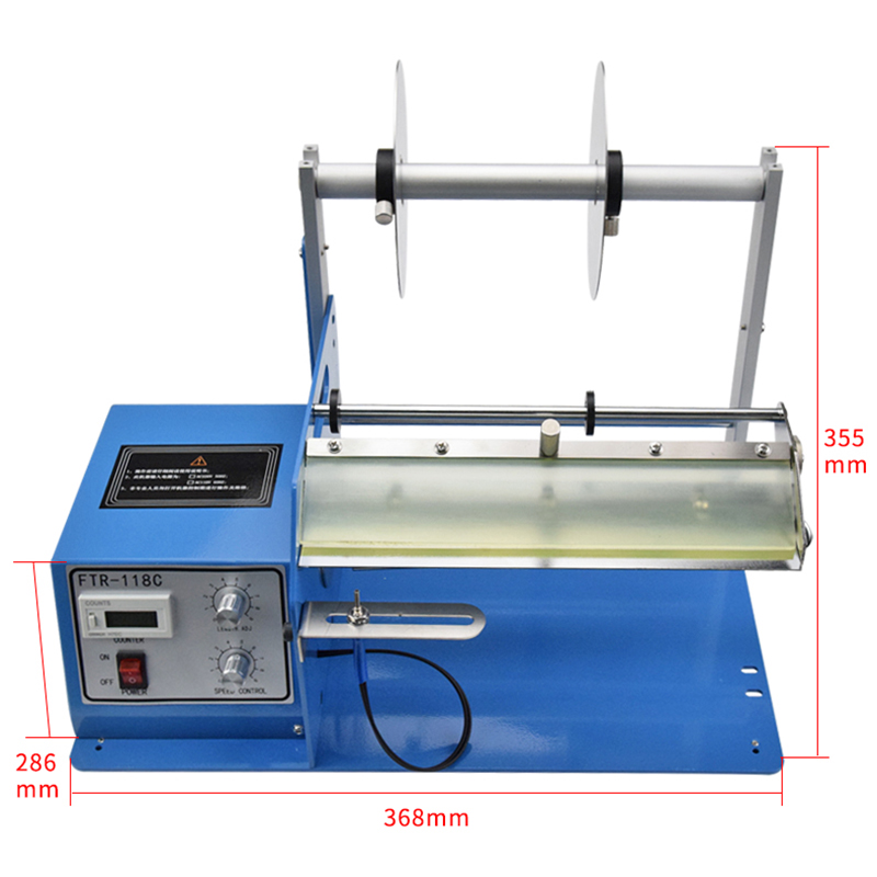 10-250mm Width FTR-118C Electr - đánh giá và giá Label Dispenser Electric Peel Machine