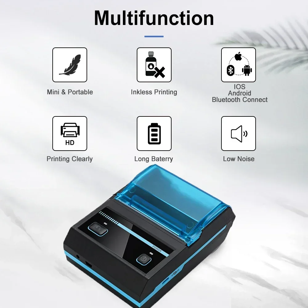 58mm Bluetooth Thermal Printer - đánh giá và giá Bluetooth Portable Thermal Receipt Printer 58Mm