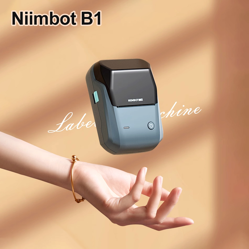 Niimbot B1 Wireless Label Make - đánh giá và giá Round Sticker Thermal Labels Colored