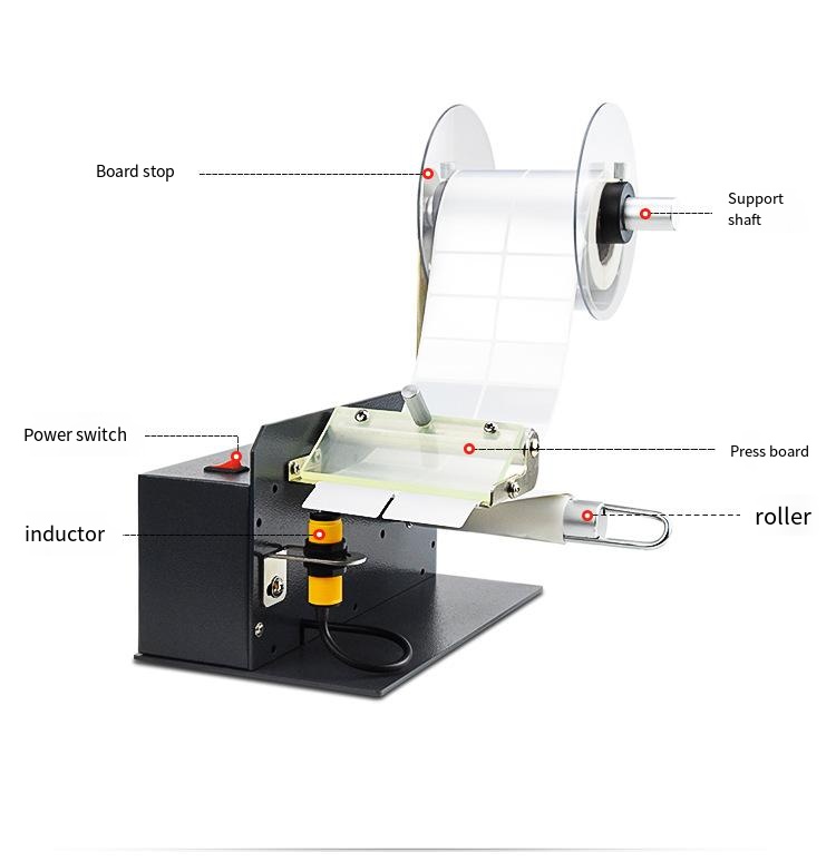 Glass Bottle Packaging Type St - đánh giá và giá Label Dispenser Electric Peel Machine