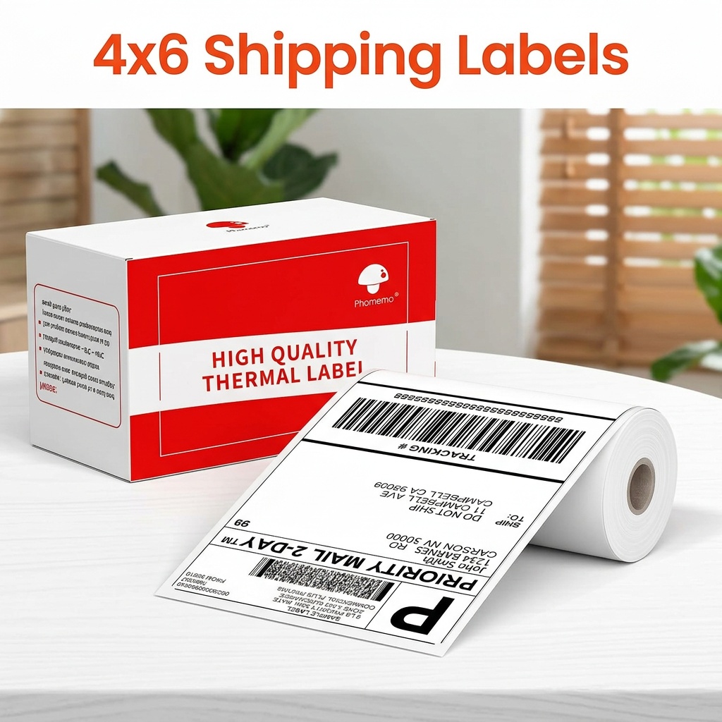 White 4x6 Thermal Shipping Sti - đánh giá và giá Thermal Label Printer 4X6 Shipping