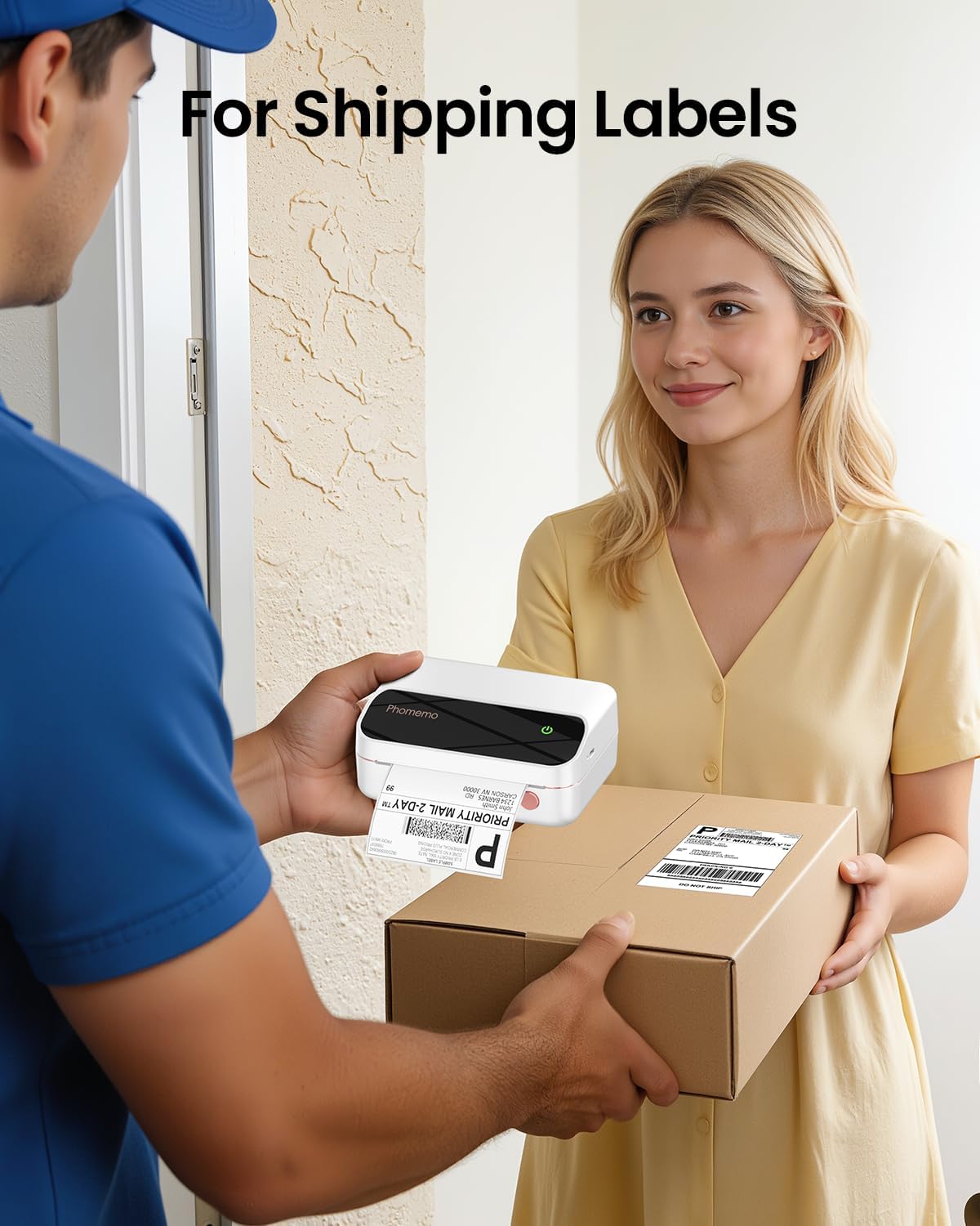 White 4x6 Thermal Shipping Sti - đánh giá và giá Thermal Label Printer 4X6 Shipping