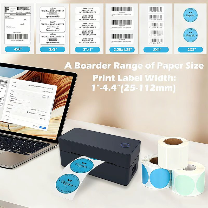 Wireless Bluetooth Thermal Des - đánh giá và giá Thermal Label Printer 4X6 Shipping