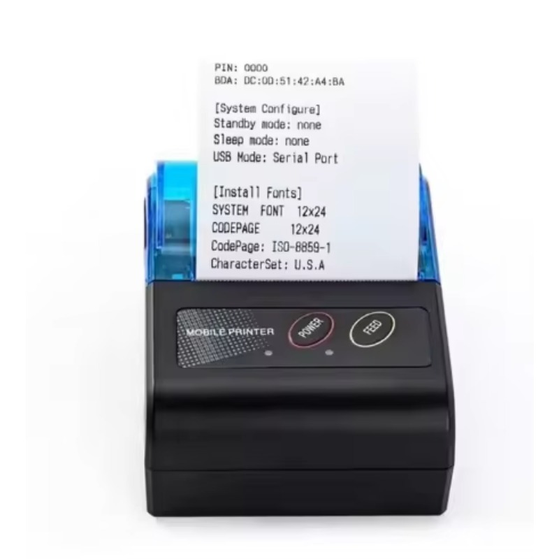 Portable 58mm Thermal Printer  - đánh giá và giá Bluetooth Portable Thermal Receipt Printer 58Mm
