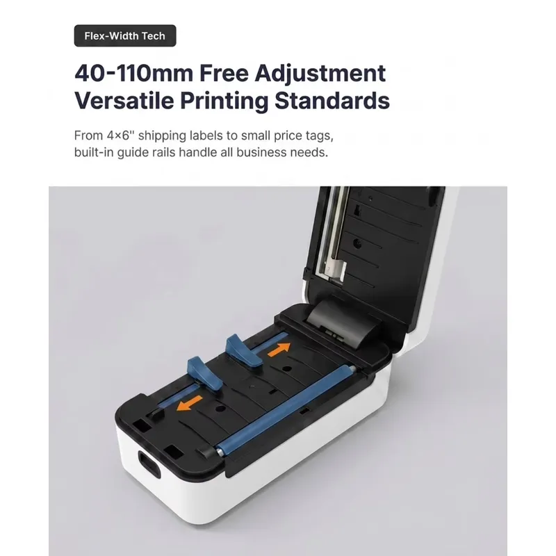 4 Inch USB Wireless Port Direc - đánh giá và giá Barcode Printer Direct Thermal 110Mm