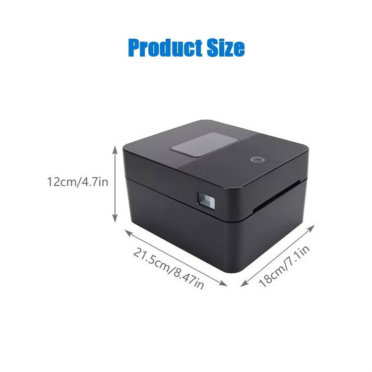 High Quality 203DPI Barcode St - đánh giá và giá Barcode Printer Direct Thermal 110Mm
