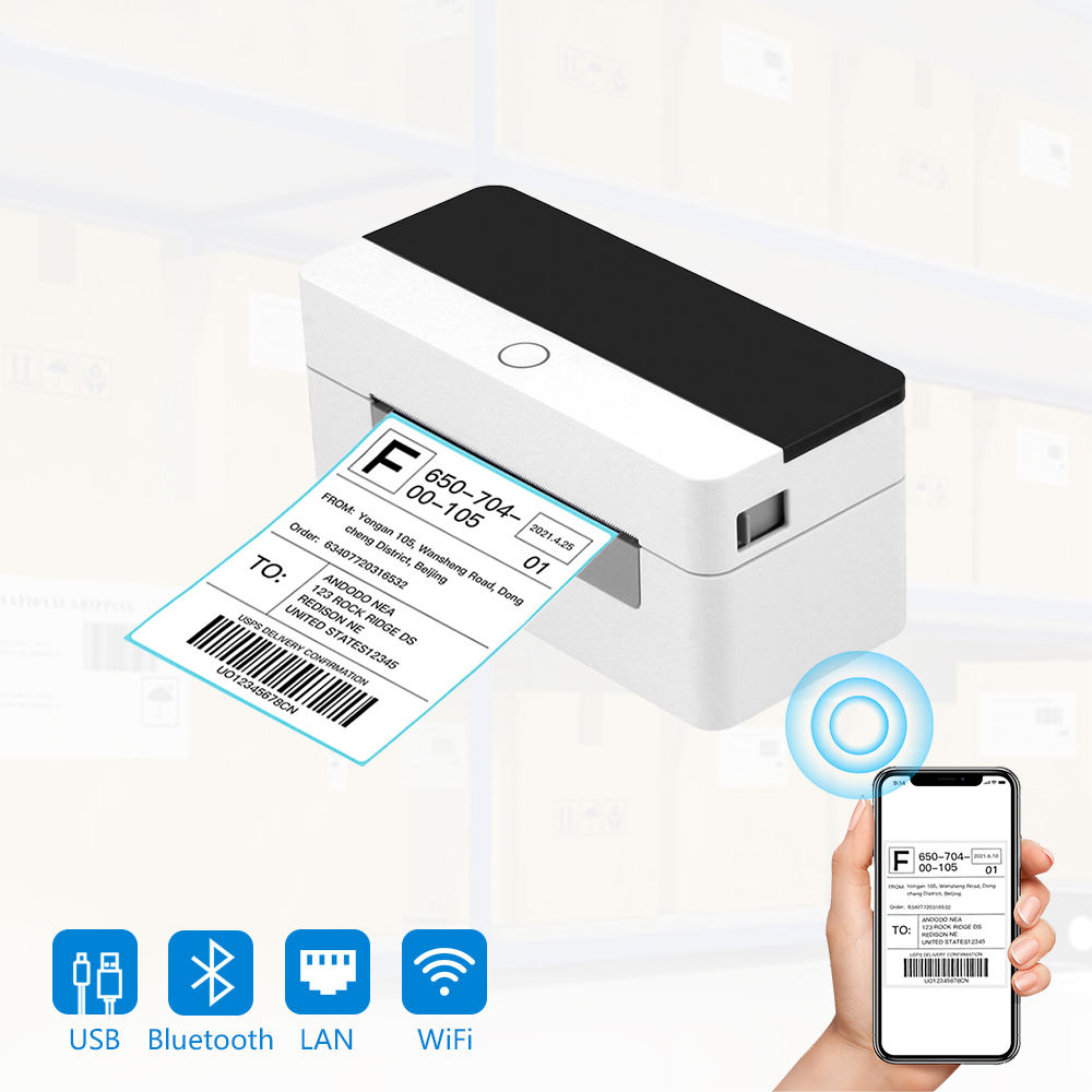 ljc new Xprinter XP-D463B 4X6  - đánh giá và giá Barcode Printer Direct Thermal 110Mm