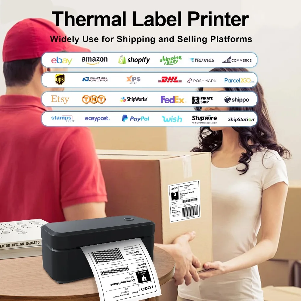 Marklife X4 Bluetooth Thermal  - đánh giá và giá Thermal Label Printer 4X6 Shipping
