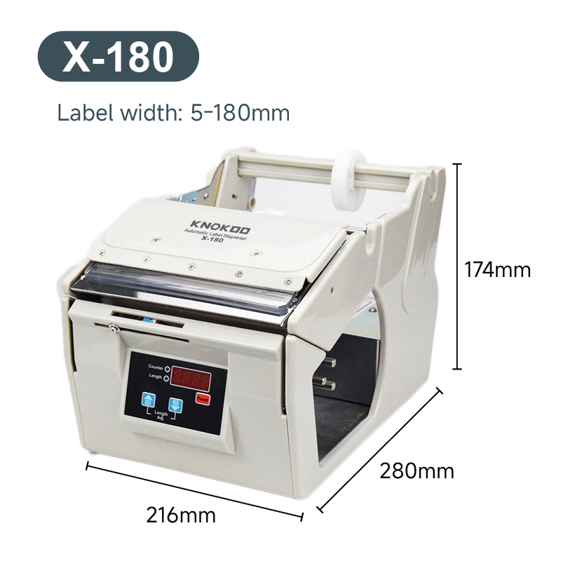 Professional X-180 Electric La - đánh giá và giá Label Dispenser Electric Peel Machine