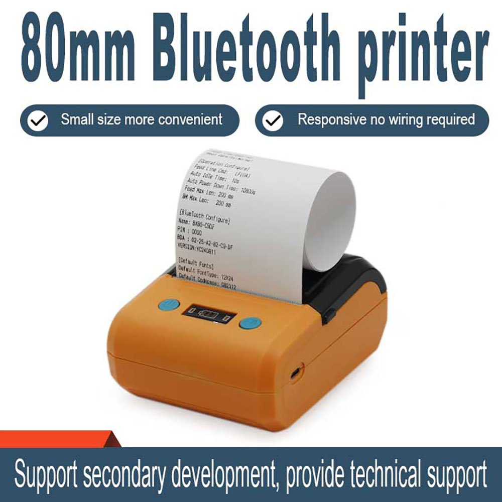 80mm Dapper Mini Imprimante Po - đánh giá và giá Bluetooth Portable Thermal Receipt Printer 58Mm