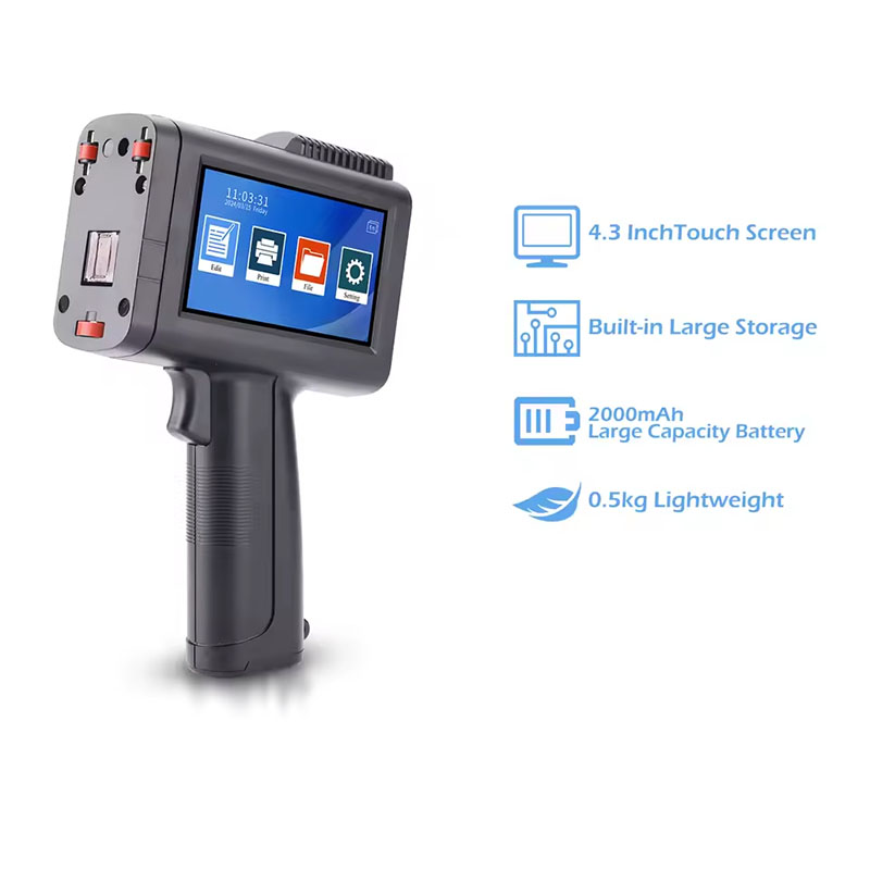 12.7mm Handheld Inkjet Printer - đánh giá và giá Handheld Inkjet Date Code Printer Gun