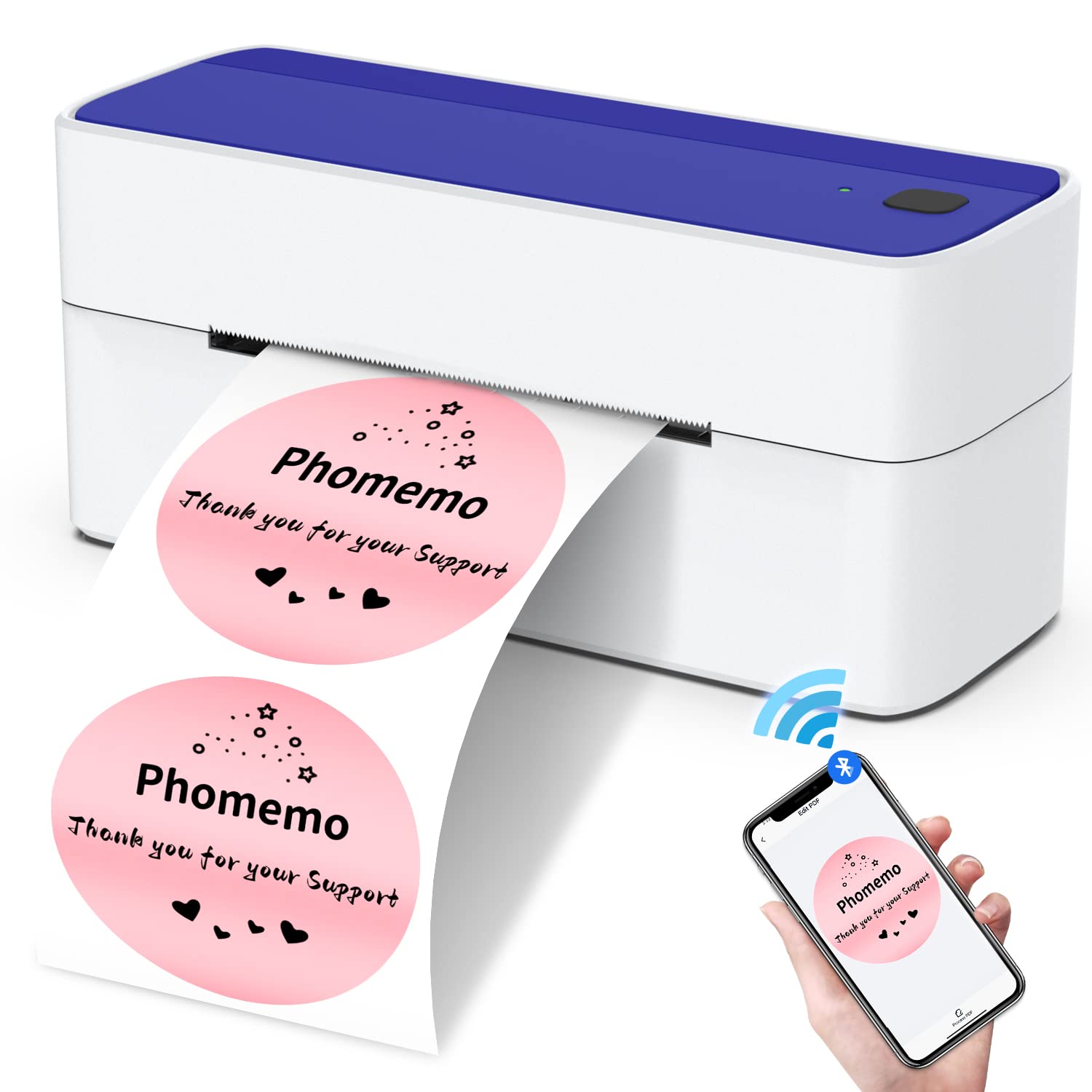 Phomemo 241bt 4x6 Shipping Pac - đánh giá và giá Thermal Label Printer 4X6 Shipping