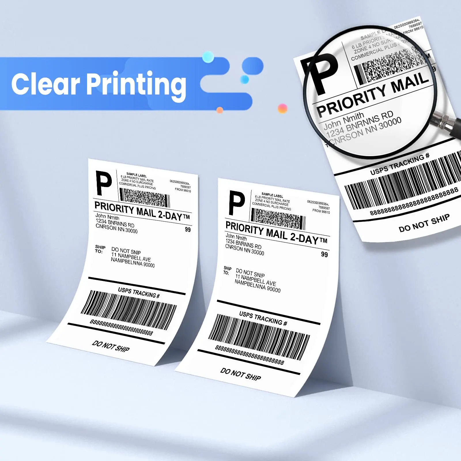 Direct Fanfold Thermal Labels  - đánh giá và giá Thermal Label Printer 4X6 Shipping